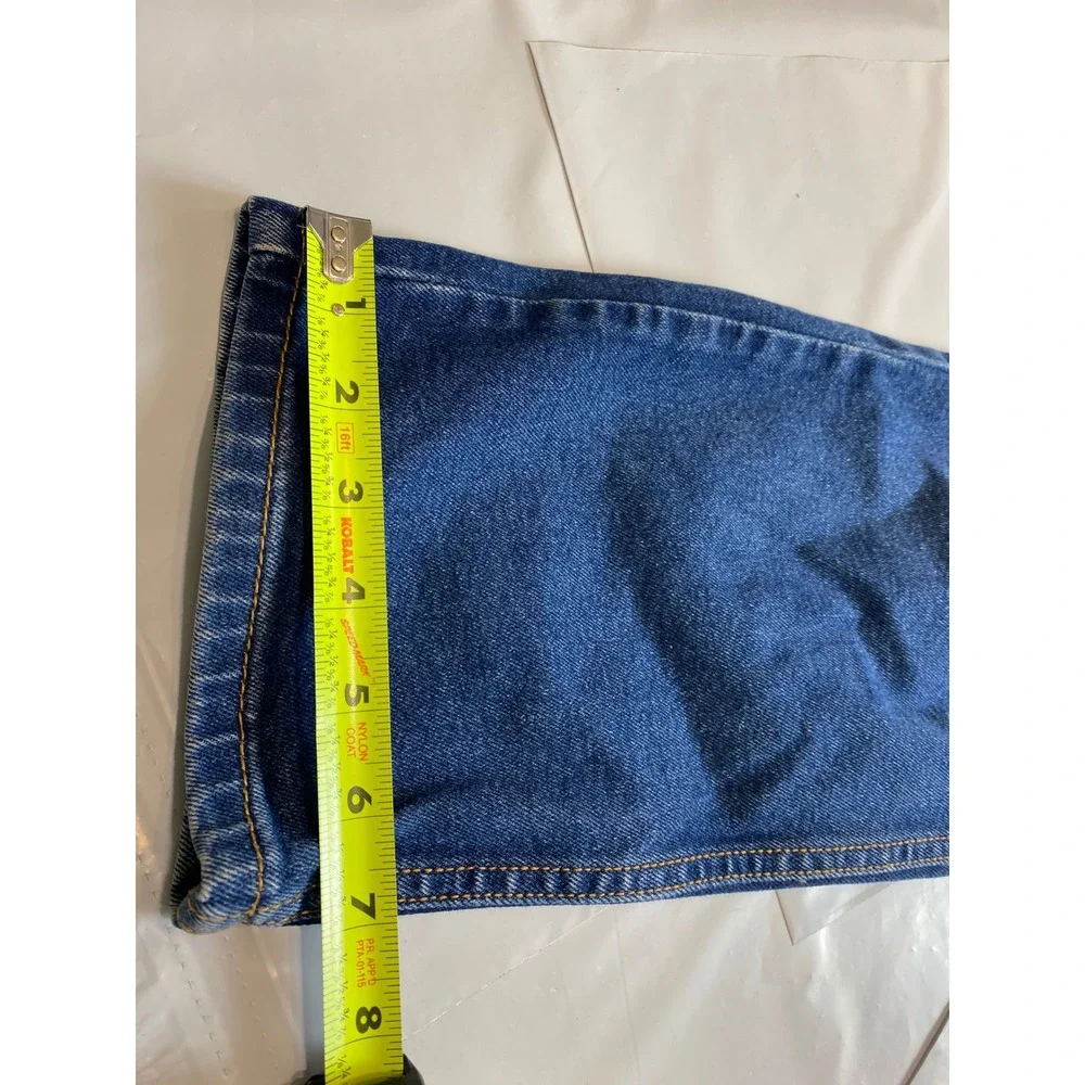 Levis 505 Regular Fit Straight Leg Jeans Mens 38x32 Medium Wash‎ Blue Denim